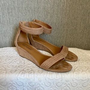 Report Ankle Strap Wedge Sandals